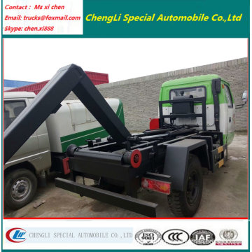 2000liters Small Mini Swing Arm Garbage Truck